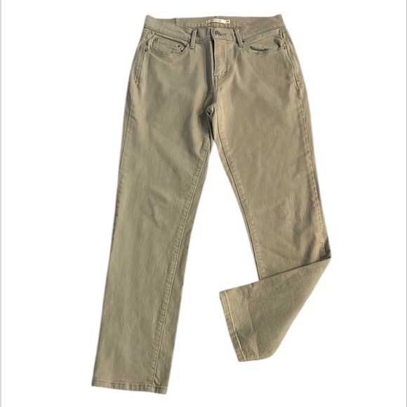 Levi's 505 straight Khaki Straight-Leg Jeans size 29 - Picture 1 of 10